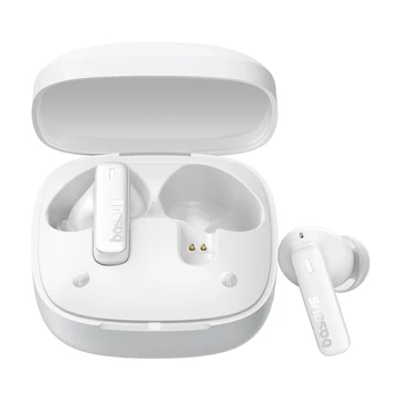 Baseus Bowie E19 TWS Vezeték Nélküli Bluetooth Fülhallgató – Fehér