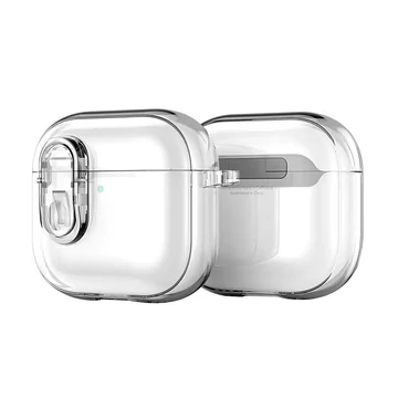 Dux Ducis PECL AirPods 4 Szilikon Tok Átlátszó