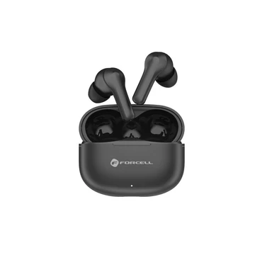 Forcell F-Audio Bass Engine Bluetooth TWS fülhallgató – ANC + ENC + Tuya – Fekete