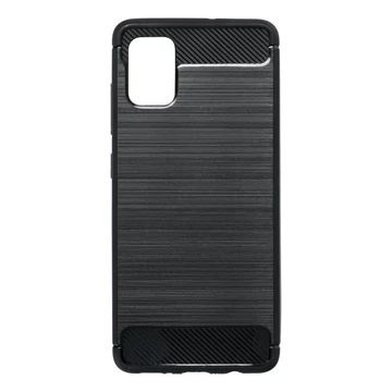 Carbon Szilikon Tok Samsung Galaxy S22 Plus Fekete