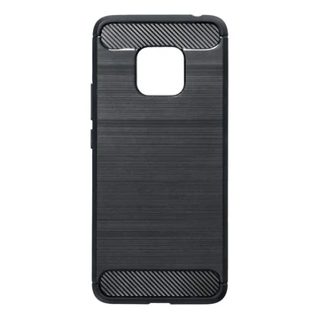 Carbon Szilikon Tok Huawei Mate 20 Pro Fekete
