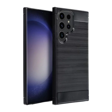 Carbon Szilikon Tok Samsung Galaxy A56 5G Fekete