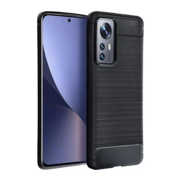Carbon Szilikon Tok Honor 400 Pro Fekete