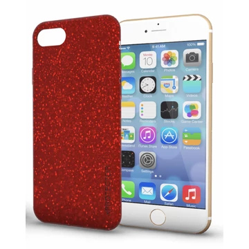 Samsung Galaxy A41 Shining Piros Csillámos Tok