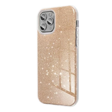 Apple iPhone 16e Shining Arany Csillámos Tok