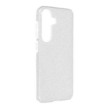 Shining Case Csillogó Tok - Samsung Galaxy A56 5G (Ezüst)