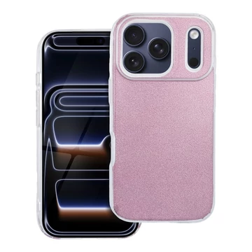 Apple iPhone 17 Pro Shining Pink Csillámos Tok