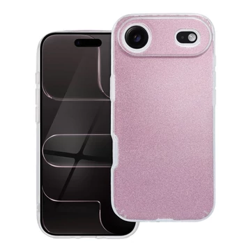 Apple iPhone Air Shining Pink Csillámos Tok