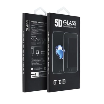 5D Full Glue edzett üvegfólia Xiaomi Redmi A7 Pro készülékhez – Fekete