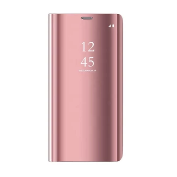 Smart Clear View Huawei P40 Lite E Flip Tok, Pink