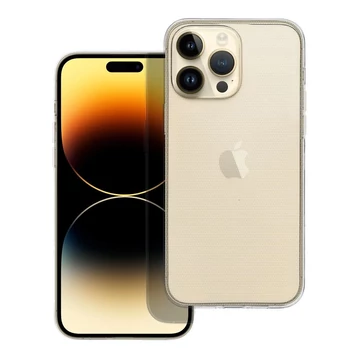 Apple iPhone 15 Plus | 2 mm Szilikontok - Átlátszó