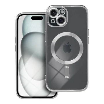 Apple Iphone 15 Plus Electro Mag Cover Magsafe Tok Ezüst