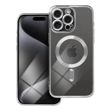 Apple Iphone 15 Pro Max Electro Mag Cover Magsafe Tok Ezüst
