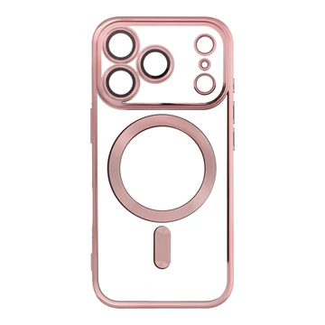 Electro Mag Cover tok MagSafe kompatibilitással iPhone 17 Pro Max – RoseGold