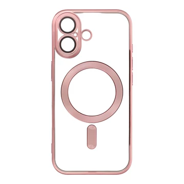 Electro Mag Cover tok MagSafe kompatibilitással iPhone 17 – RoseGold
