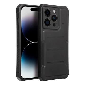 Apple Iphone 15 Plus Heavy Duty Szilikon Tok Fekete