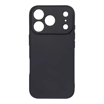 Matt Case Szilikontok - Apple iPhone 17 Pro Max Fekete