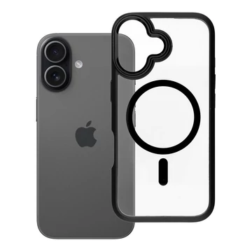Roar Mag Bumper MagSafe Kompatibilis Tok iPhone 17 – Fekete
