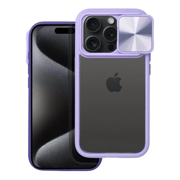 Apple Iphone 16 Pro Slider Szilikon Tok Lila