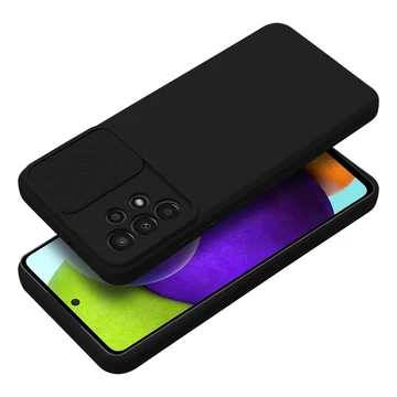 Samsung Galaxy A25 Slide Szilikon Tok Fekete