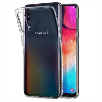 Ultra Slim 0.5 mm Átlátszó Szilikontok – Samsung Galaxy A50