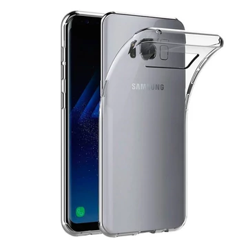 Ultra Slim 0.5 mm Átlátszó Szilikontok – Samsung Galaxy S8 Plus