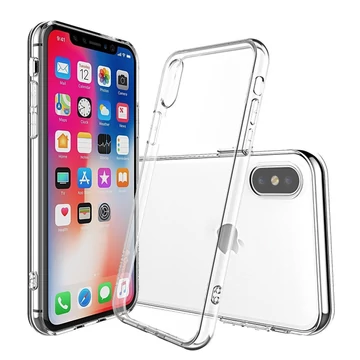 Ultra Slim 0.5 mm Átlátszó Szilikontok – Apple iPhone X / XS