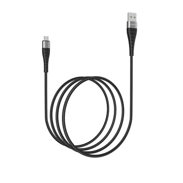 Borofone BX32 micro USB adatkábel – 1 m – 2,4A – Fekete