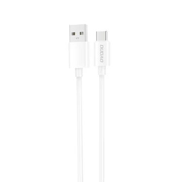 Dudao L4ST USB-A – USB-C töltő és adatkábel 2A 1 m – Fehér