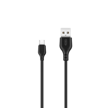 XO NB103 Micro USB adat- és töltőkábel – 2 m – 2.1A – Fekete