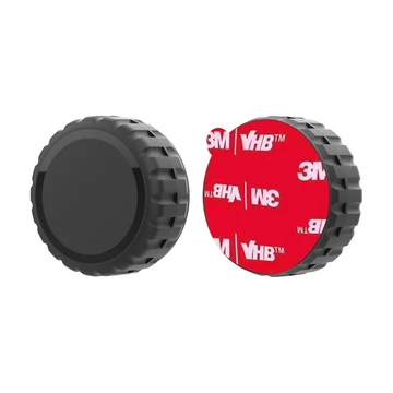 Vízálló AirTag tok csavaros zárással és öntapadós rögzítéssel IP68 – Fekete