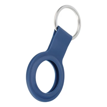 Szilikon Tartó Apple AirTag-hez és Forcell F-Tag-hez – Kék