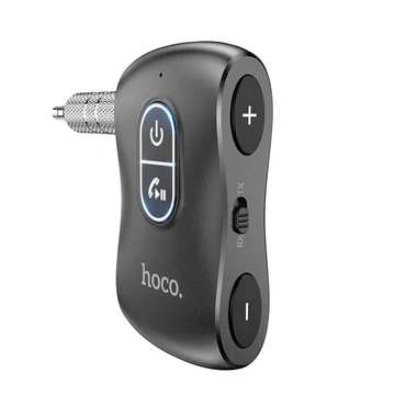 Hoco E73 Pro Journey FM Transzmitter Fekete
