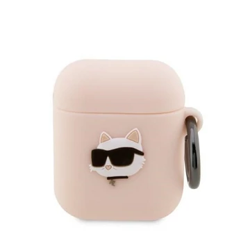Karl Lagerfeld Airpods 1/2 Szilikon Tok Choupette Pink