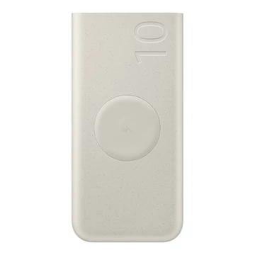 Samsung EB-U2510XUEGEU Indukciós Powerbank – 10 000 mAh, 25W, USB-C – Bézs