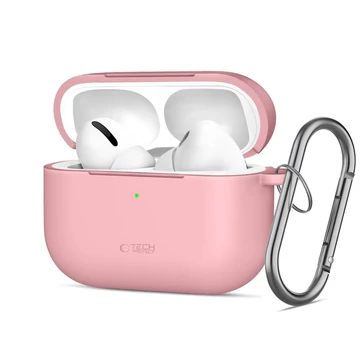Tech-Protect Silicone Hook tok AirPods Pro (3rd generation) készülékhez – Pink