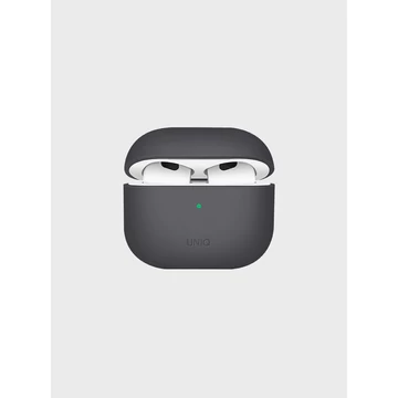 Uniq Lino Hybrid Liquid AirPods 3.Gen 2021 Szilikon Tok Szürke
