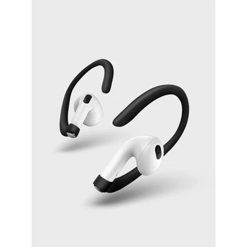 Uniq Loop Sport Apple AirPods Fülkampó Dual Pack Fekete/Fehér