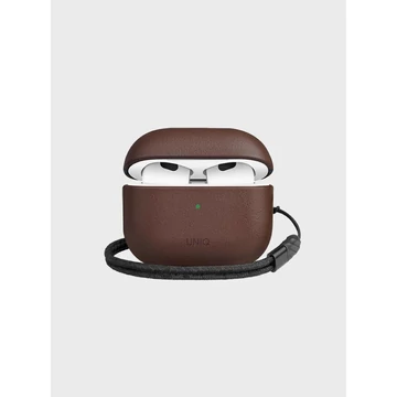 Uniq Terra AirPods 3.Gen 2021 Bőrtok Barna