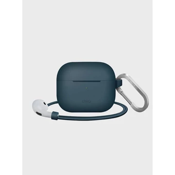 Uniq Vencer AirPods 3.Gen 2021 Szilikon Tok + Nyakpánt Kék