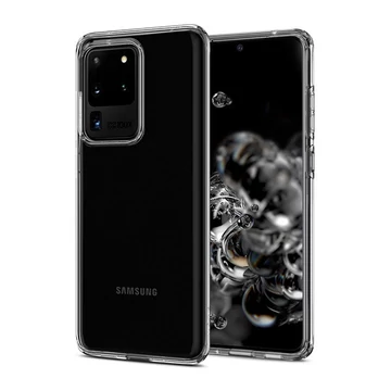 Spigen Liquid Crystal tok – Samsung Galaxy S20 Ultra – Átlátszó