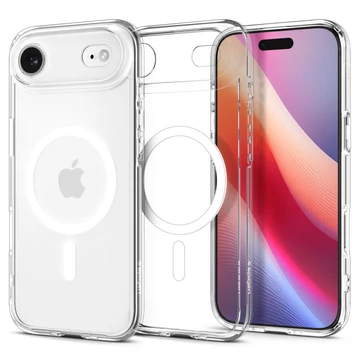 Spigen Ultra Hybrid MagSafe tok - Apple iPhone Air - Átlátszó - Fehér