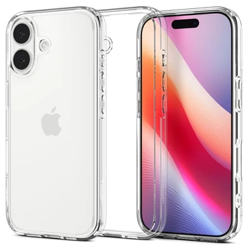 Spigen Ultra Hybrid tok - Apple iPhone 17 - Átlátszó