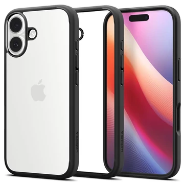 Spigen Ultra Hybrid tok - Apple iPhone 17 - Fekete