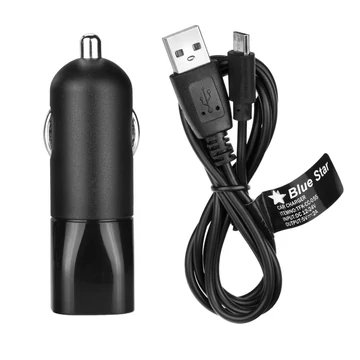 Autós Töltő Micro Usb 2A+Kábel