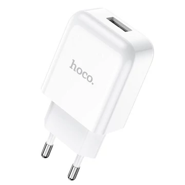 Hoco N2 Vigour Hálózati Töltő Usb 2.1A Fehér