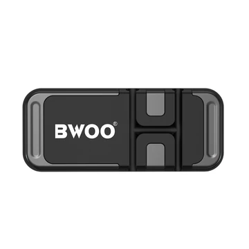 BWOO ZJ117 mágneses autós telefontartó – Fekete