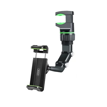 XO Car Holder C107 univerzális autós telefontartó visszapillantó tükörre – Fekete