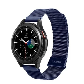 Dux Ducis Milanese 22 mm Milanoi Szíj Kék (Samsung Galaxy Watch/Huawei Watch/Honor Watch/Xiaomi Watch)
