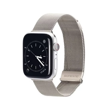 Dux Ducis Milanese mágneses szíj Apple Watch 38/40/41/42 mm – platina